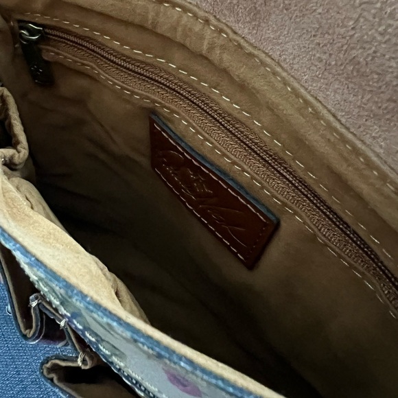 NWT PATRICIA NASH GRANADA LEATHER CROSSBODY BAG - Picture 6 of 13